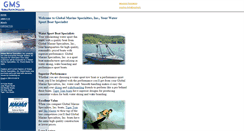 Desktop Screenshot of globalmarinespecialties.com